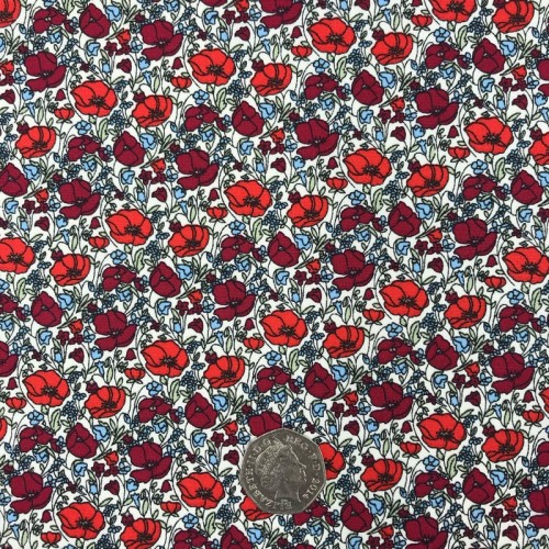 Cotton Poplin - 061/POP - Red